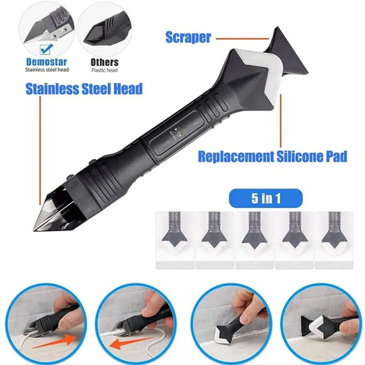 SealEase™ - 3-in-1 Silicone Caulking Tool