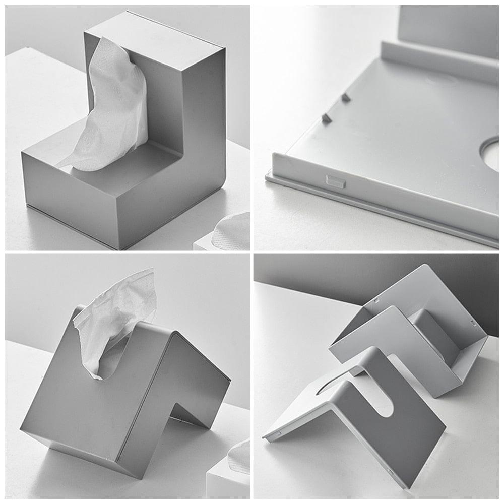 Modern Geometric Decorative Tissue Box Cover