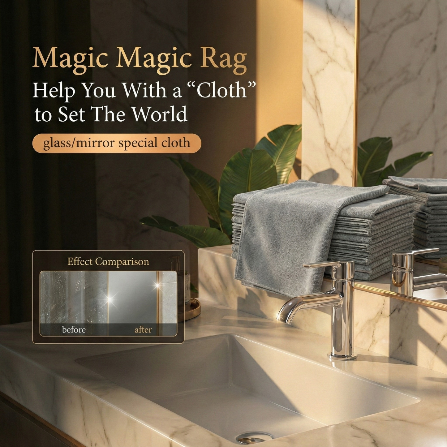 ClearSwipe - Instantly Achieve Streak-Free Crystal-Clear Glass Every Time