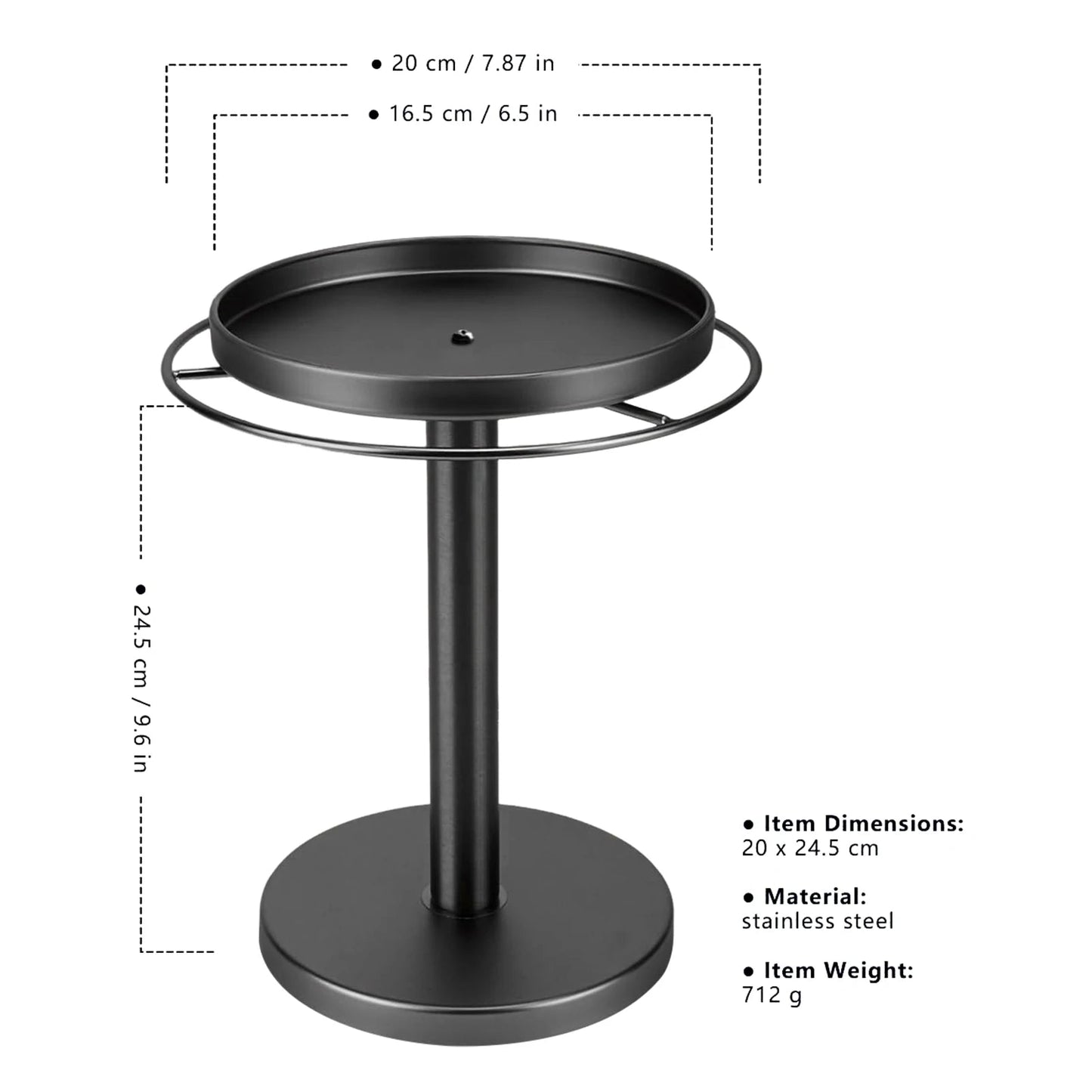 Rotating Sunglasses Organizer Stand