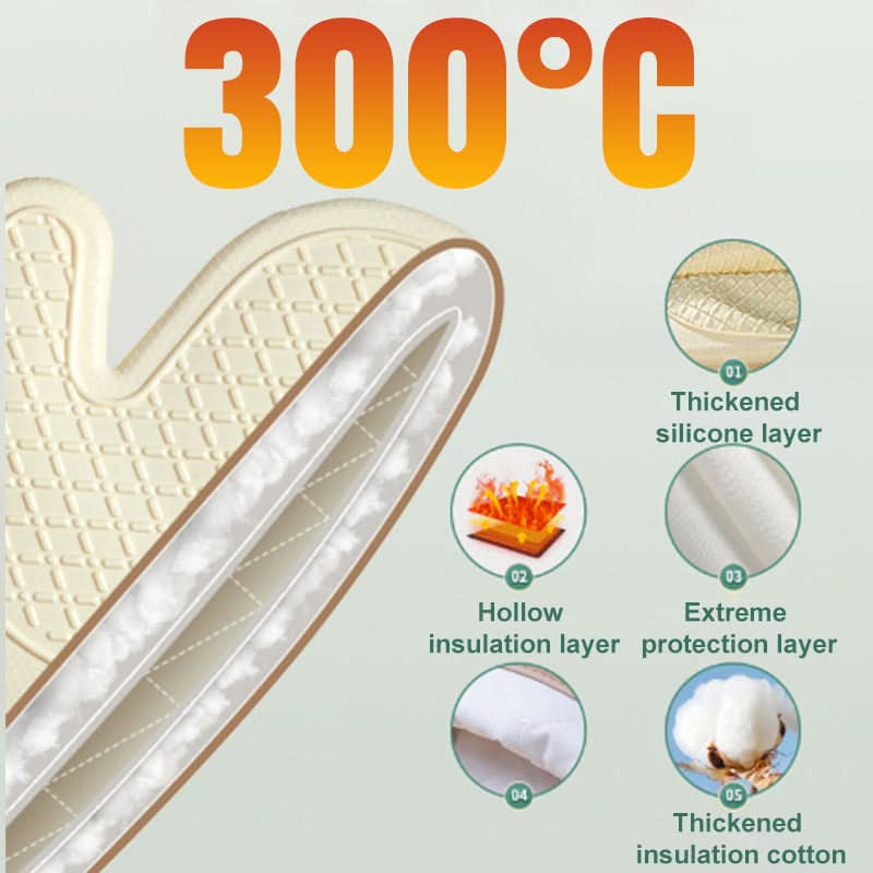 FlameGuard™ Oven Gloves – Heat-Resistant Grip for Safe Cooking