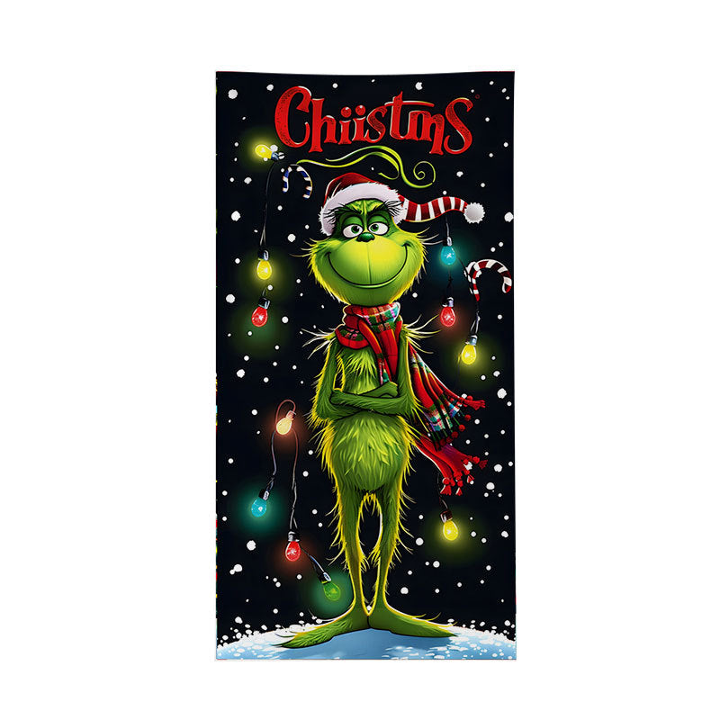 LusailStore™ - Festive Christmas Door Sticker Decor