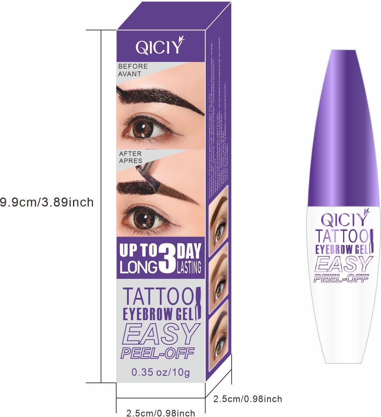 Long-Lasting Brow Defining Kit for Sculpted Natural Brows
