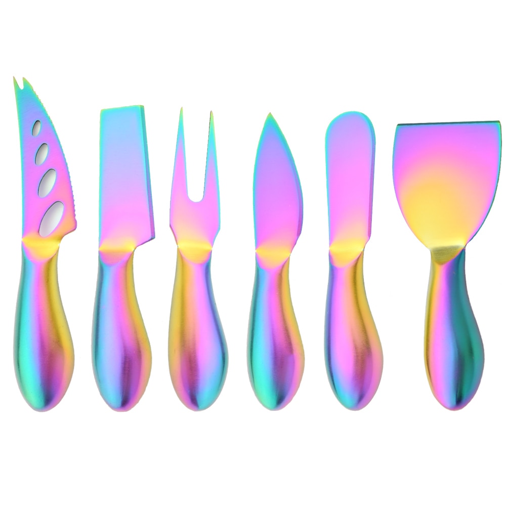 Elegant Stainless Steel Cheese Knife Set for Entertaining