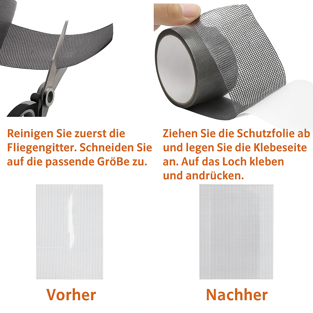 BugBlocker™ - Weatherproof Repair Tape for Fly Screens
