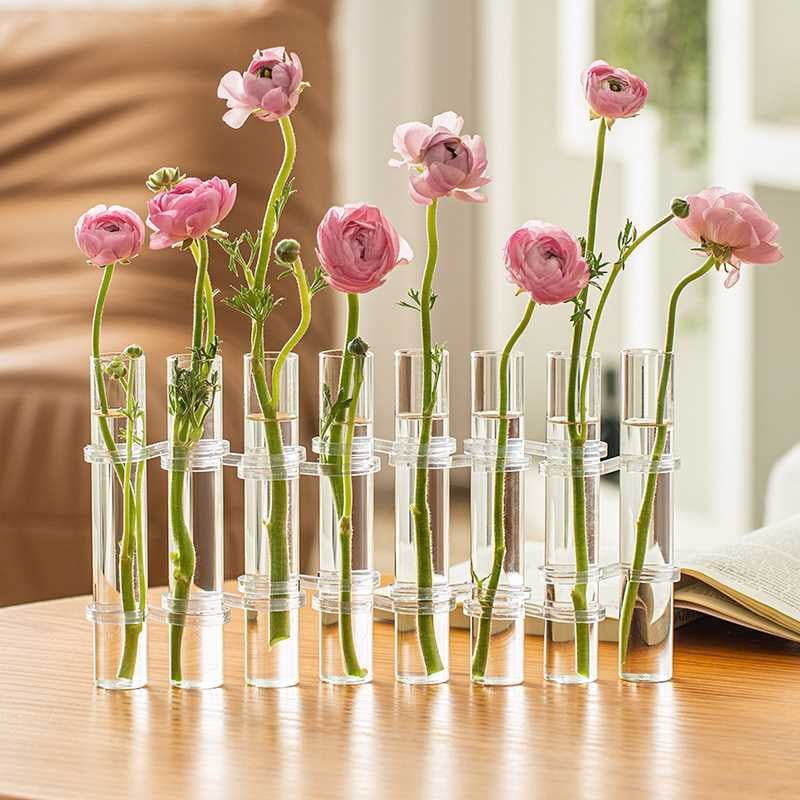 Elegant Hinged Ceramic Flower Vase for Home Decor