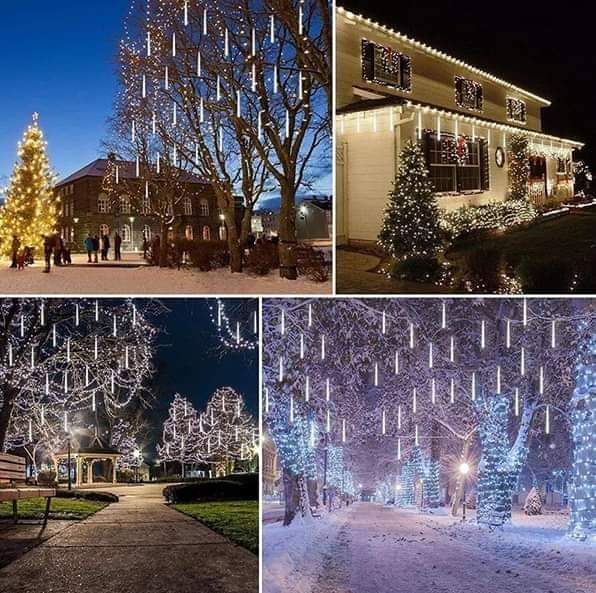 GlowBright™ - Snowfall LED String Lights for Festive Decor