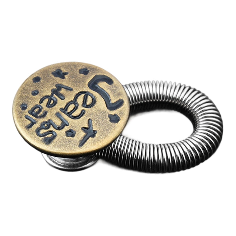 SpringLatch™ - Metal Button Extension for Jeans
