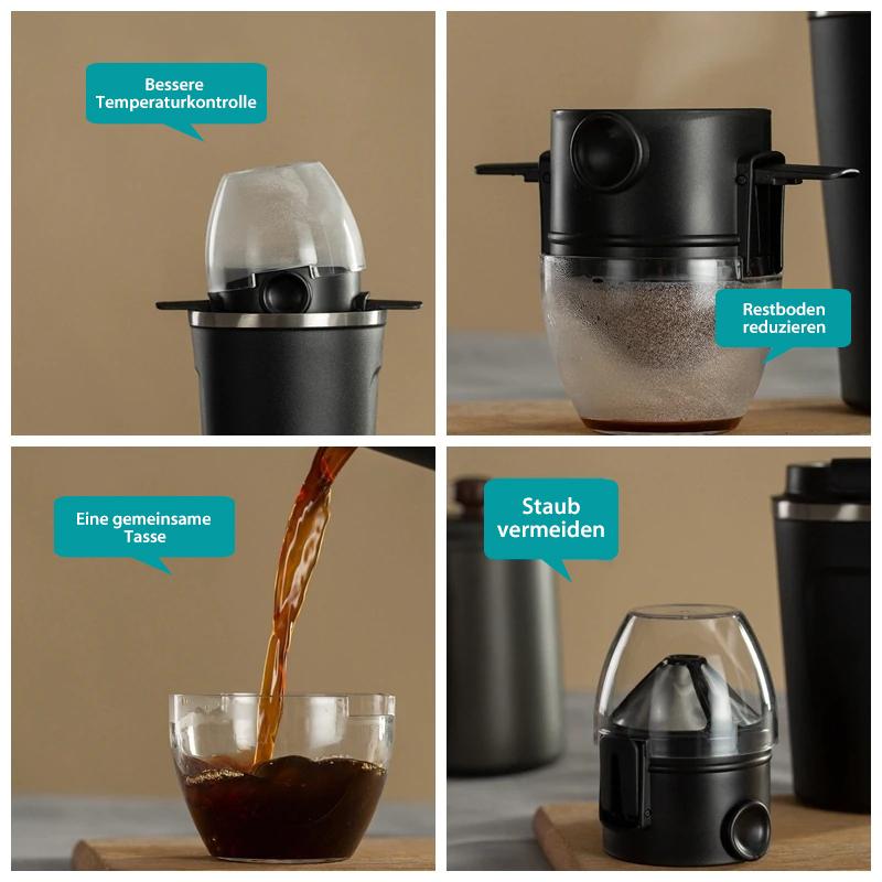FilterBrew™ Stainless Steel Coffee Filter Cup for Fresh Brew