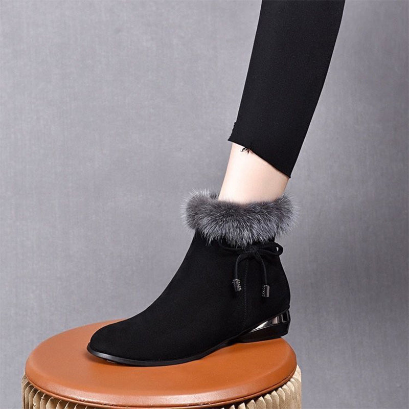 Chic Warm Non-Slip Ankle Boots for Women