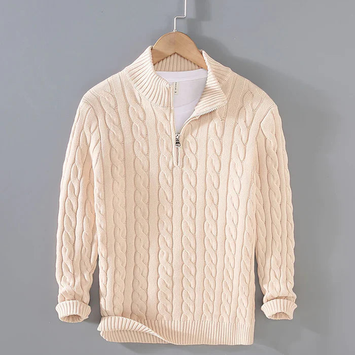 Cozy Chunky Knit Wool Sweater