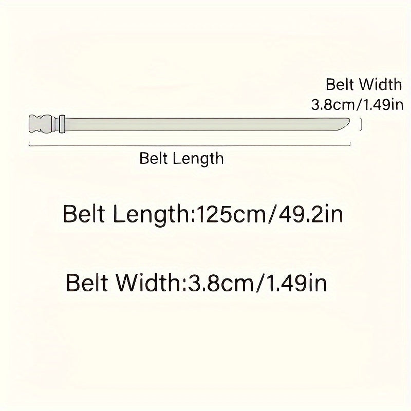 Durable Unisex Tactical Nylon Belt for Outdoor and Everyday Wear