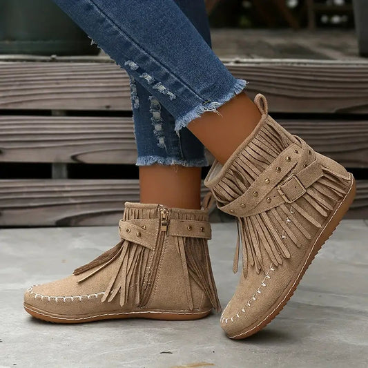 Plush-Lined Women's Ankle Boot