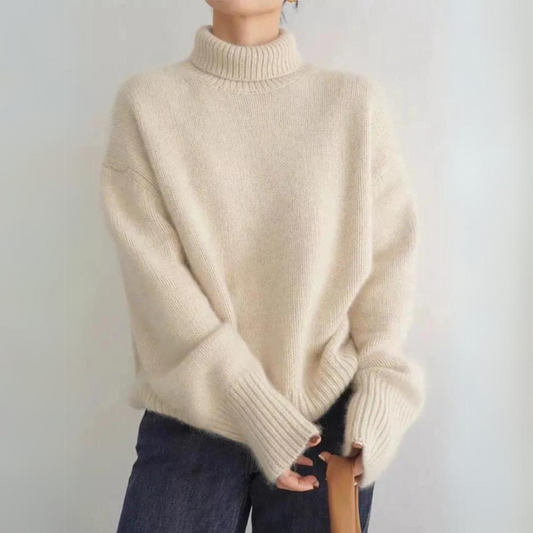 Cozy Soft Knit Turtleneck Sweater