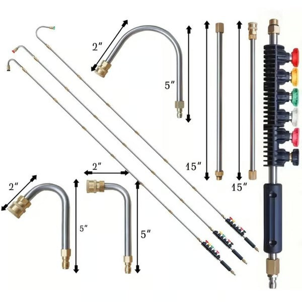 PowerExtend™ - Heavy Duty Telescoping Pressure Washer Wand