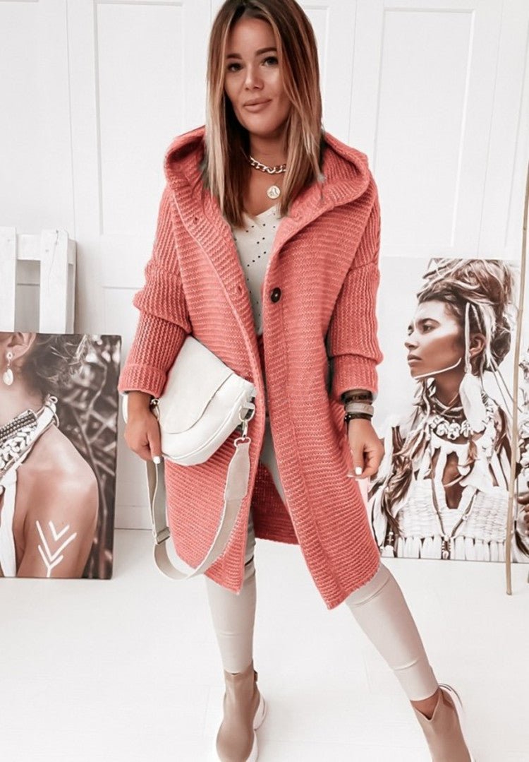 Cozy Chunky Knit Cardigan Sweater