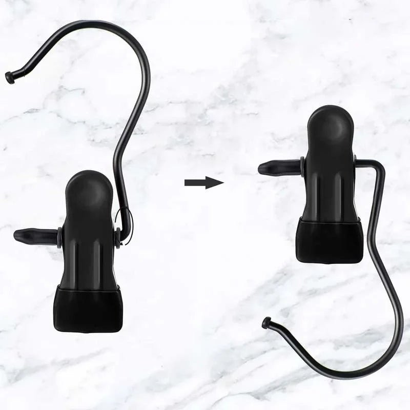 Clipzy™ - Compact Travel Clothes Hanger Clips