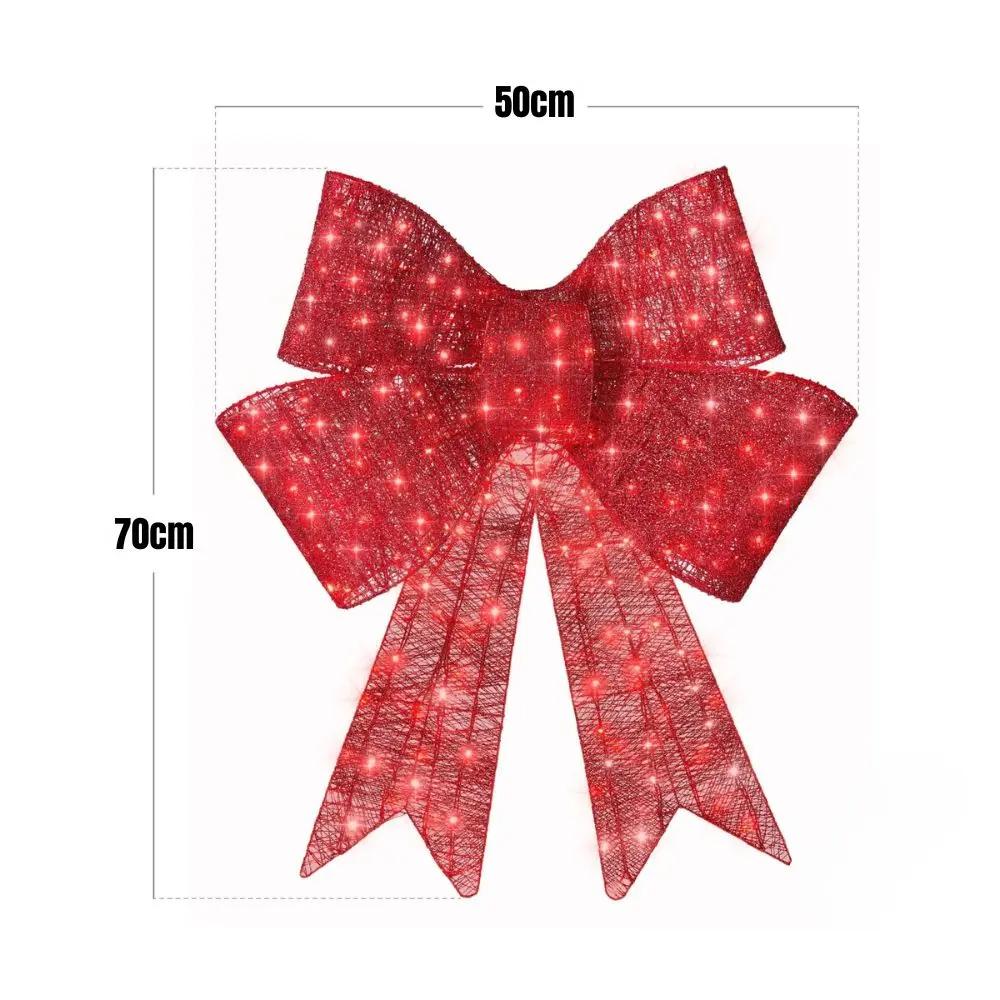 HolidayGlow™ - XXL Illuminated Christmas Bow Decor