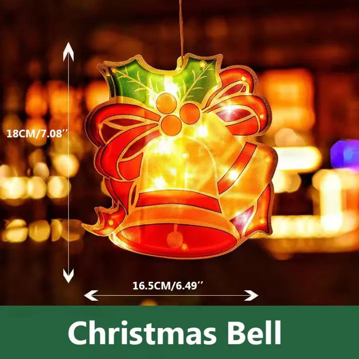 BrightGlow™ - LED Window Christmas Light Decor