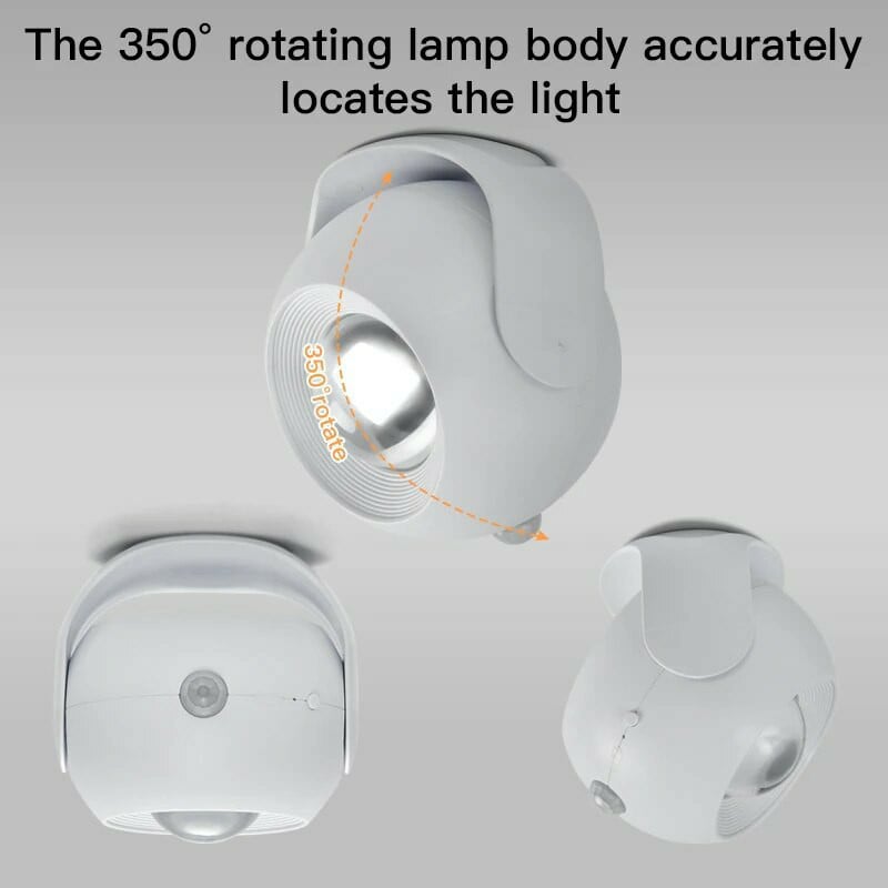LumaGlow™ - LED Rechargeable Indoor Wall Sconce