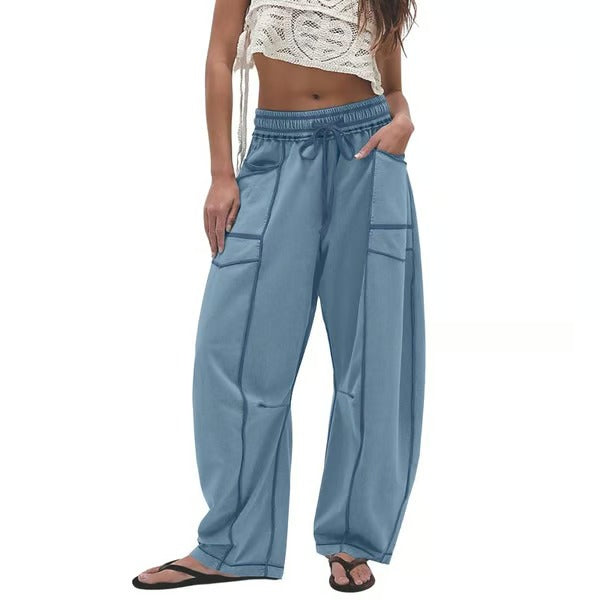 Cozy Wide Leg Lounge Sweatpants with Pockets