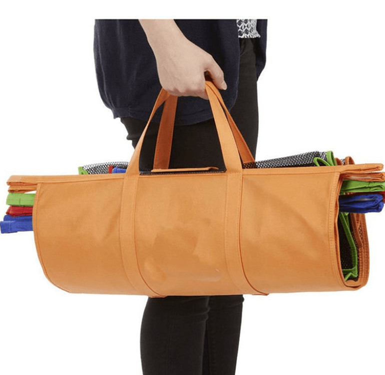 EcoTrolley™ - Intelligent Reusable Shopping Bags for Everyday Eco-Friendly Use