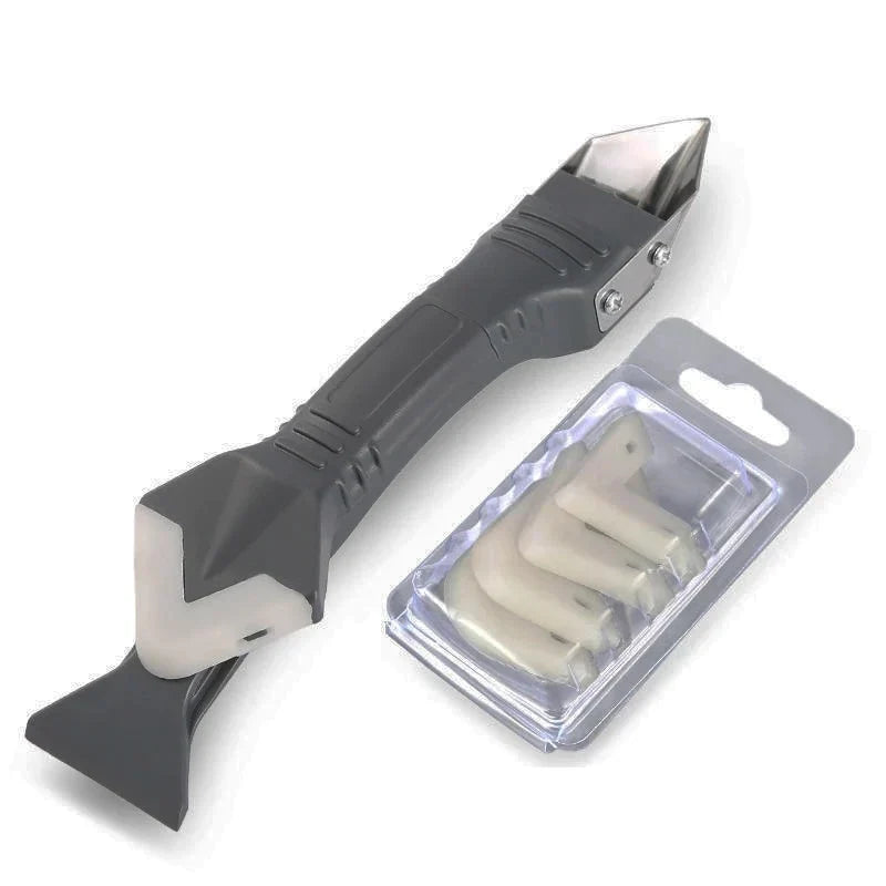 Dual-Use Silicone Sealant MultiScraping Tool