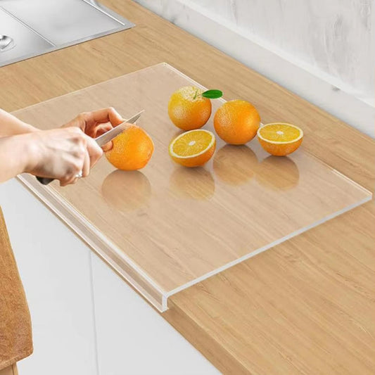 ClearView™ Acrylic Cutting Board with Durable Surface