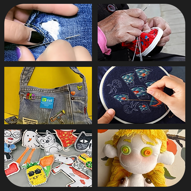 StitchMaster™ - Portable Handheld Sewing Machine