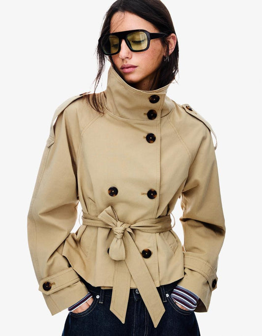 Classic Lightweight Autumn Trench Coat
