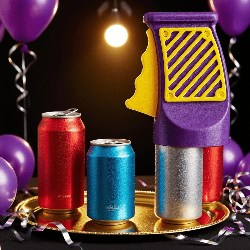Easy Grip One-Hand Can Opener and Drink Cover Set