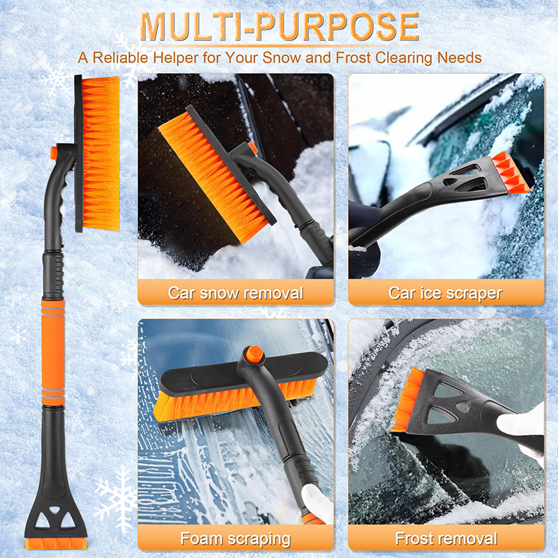 FrostGuard™ - Heavy-Duty Ice Scraper for Car Windshields