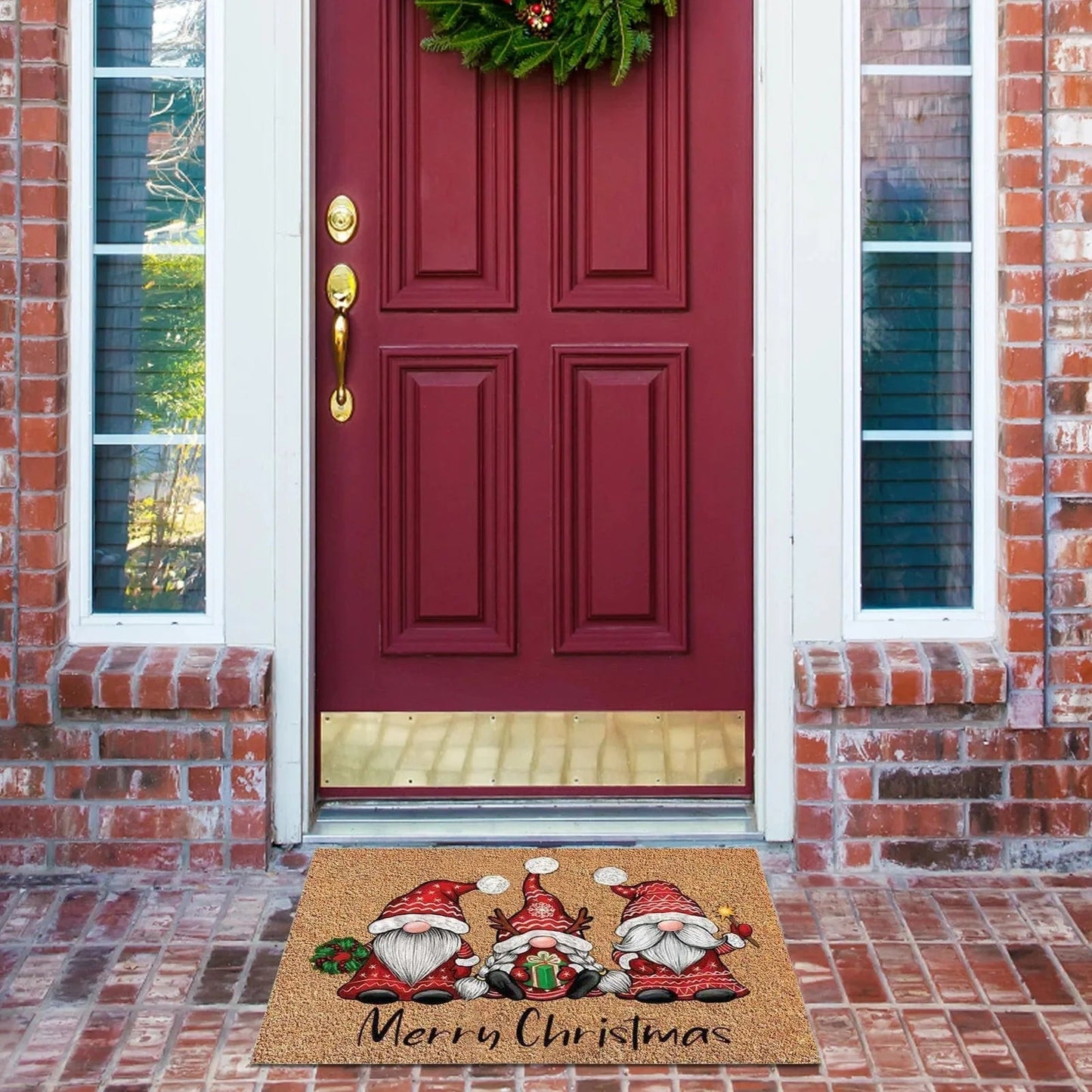 CozyGrove™ - Festive Christmas Gnome Doormat