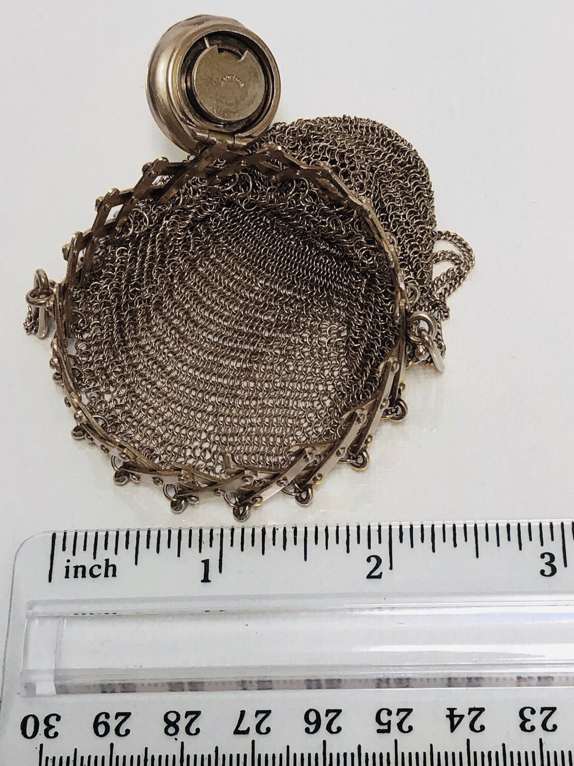 Vintage Handmade 1920s English Coin Purse