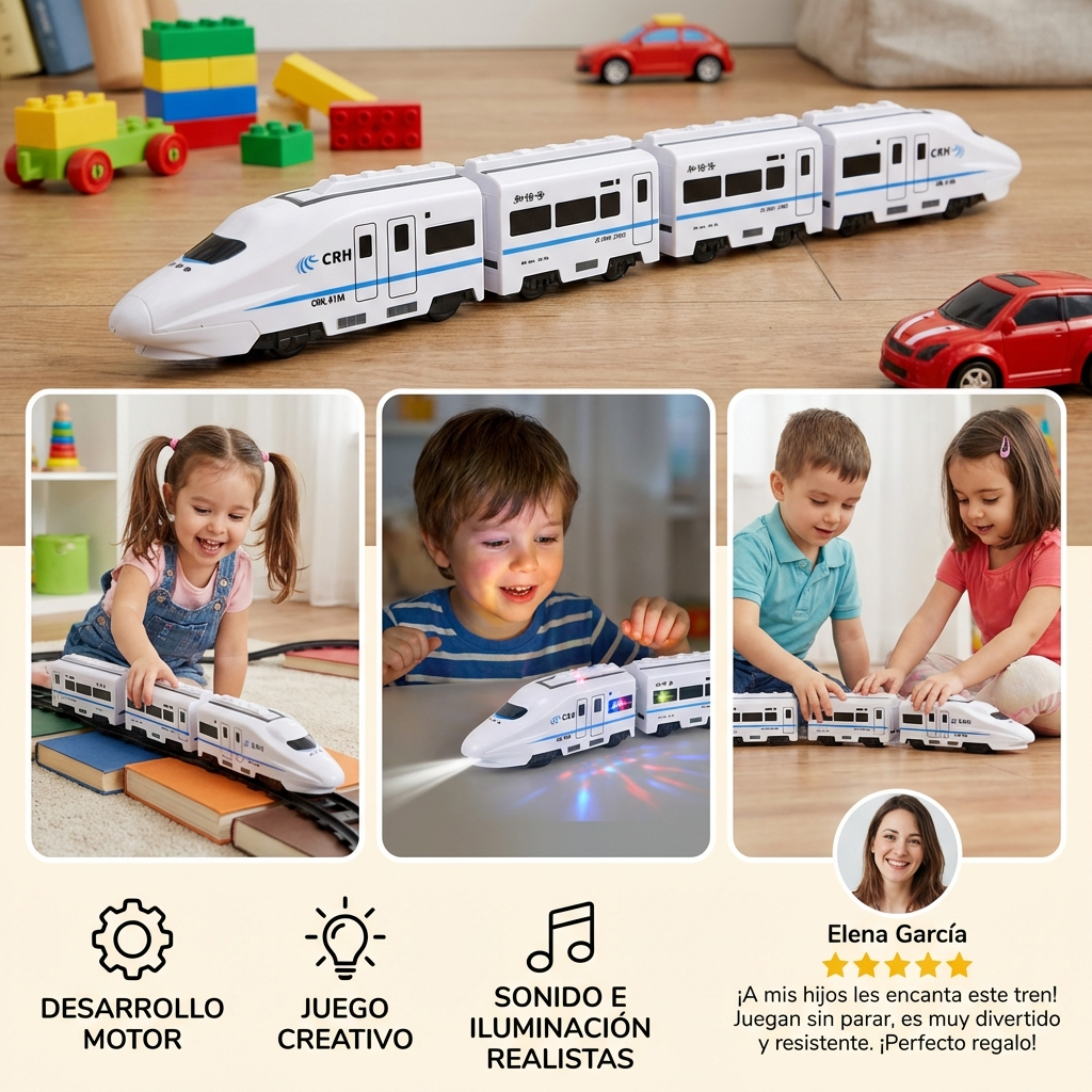 TrainTrekker - Boost Toddlers’ Motor Skills & Imagination Fast