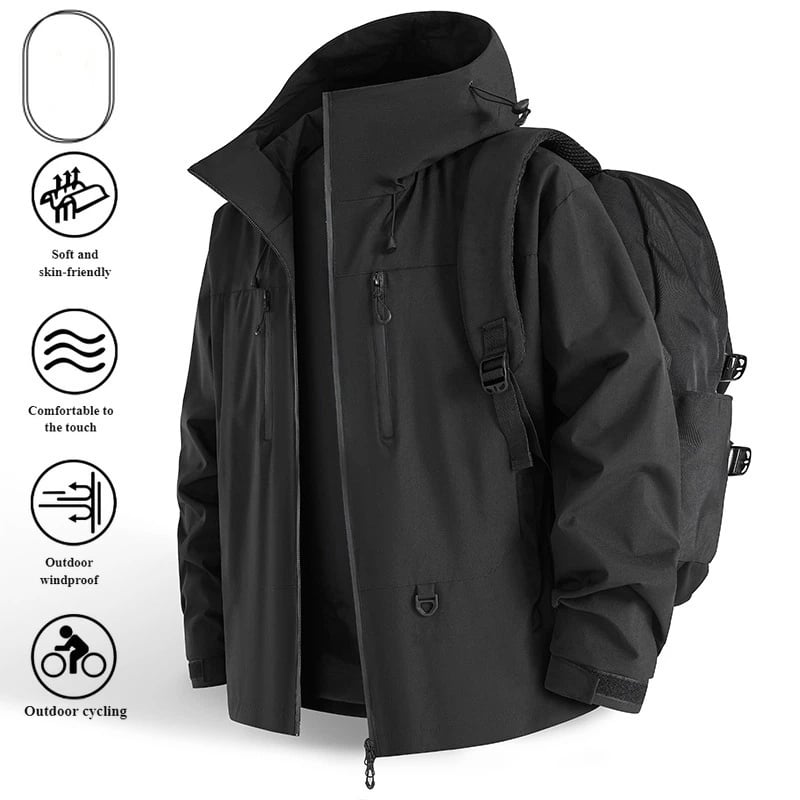 Waterproof Jacket for Outdoor Adventures and Urban Commutes