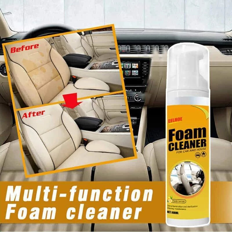 Deep Clean Foam Cleaner for Home and Car Surfaces