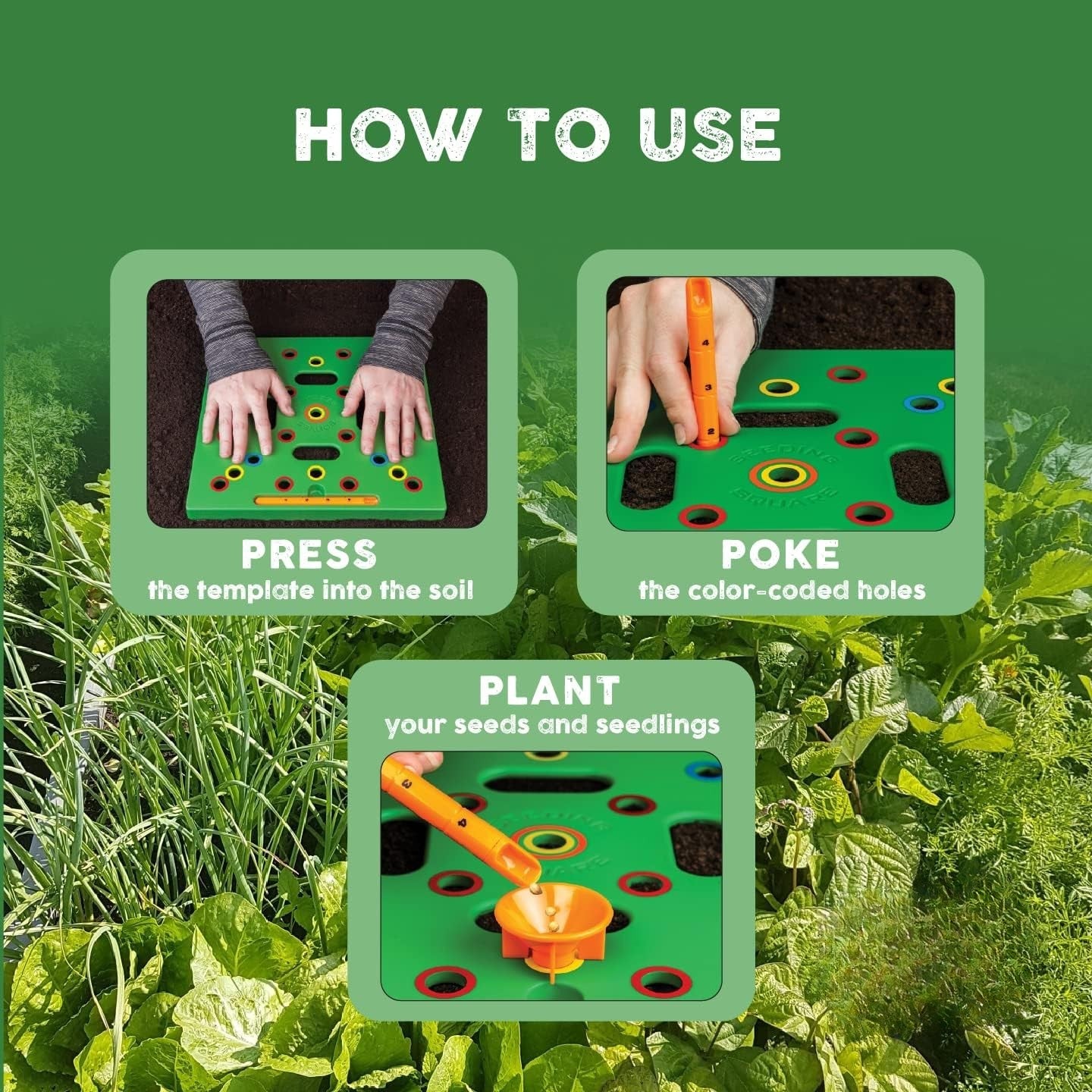 GrowMaster - Perfect Seed Spacing for Bigger, Healthier Harvests