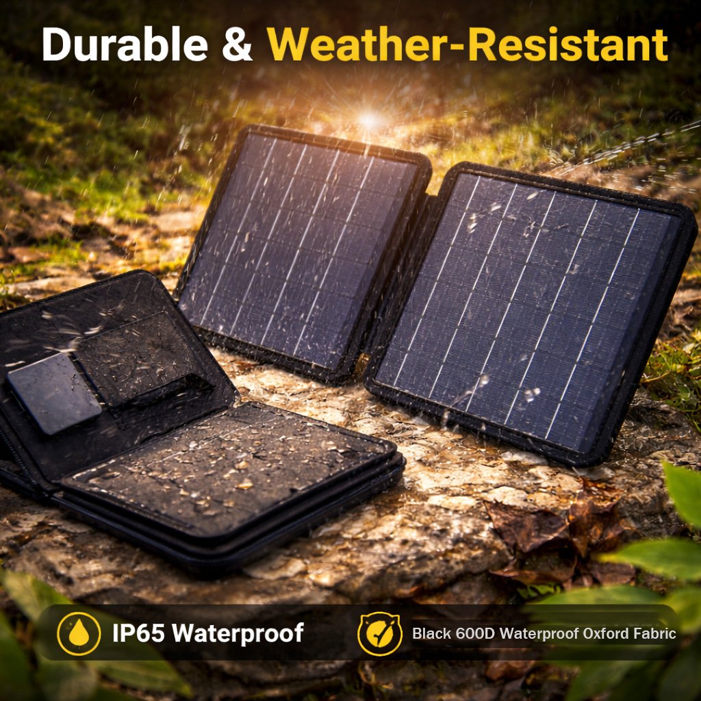 SunWander - Keep Your Devices Powered Anywhere With Solar Energy