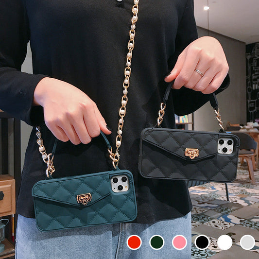 Chic Chain Strap Handbag Phone Case