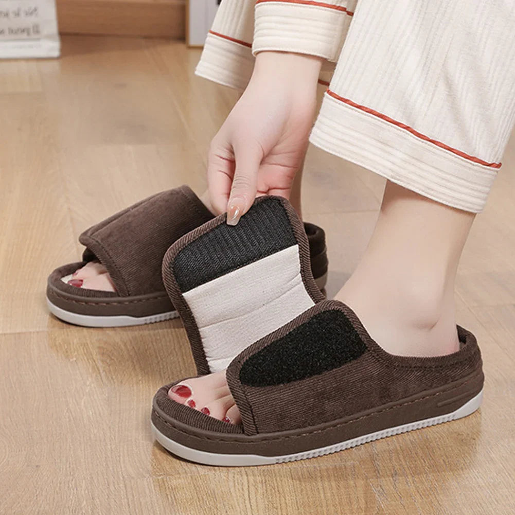Cozy Memory Foam Slippers for Pain Relief and All-Day Comfort