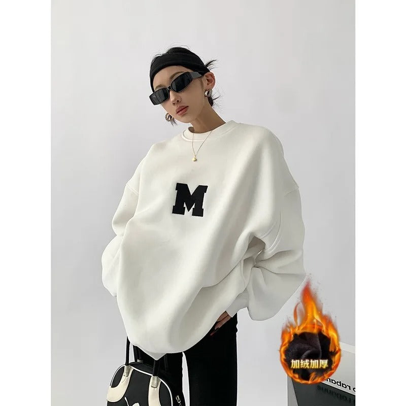 Cozy Minimalist Oversized Sweatshirt