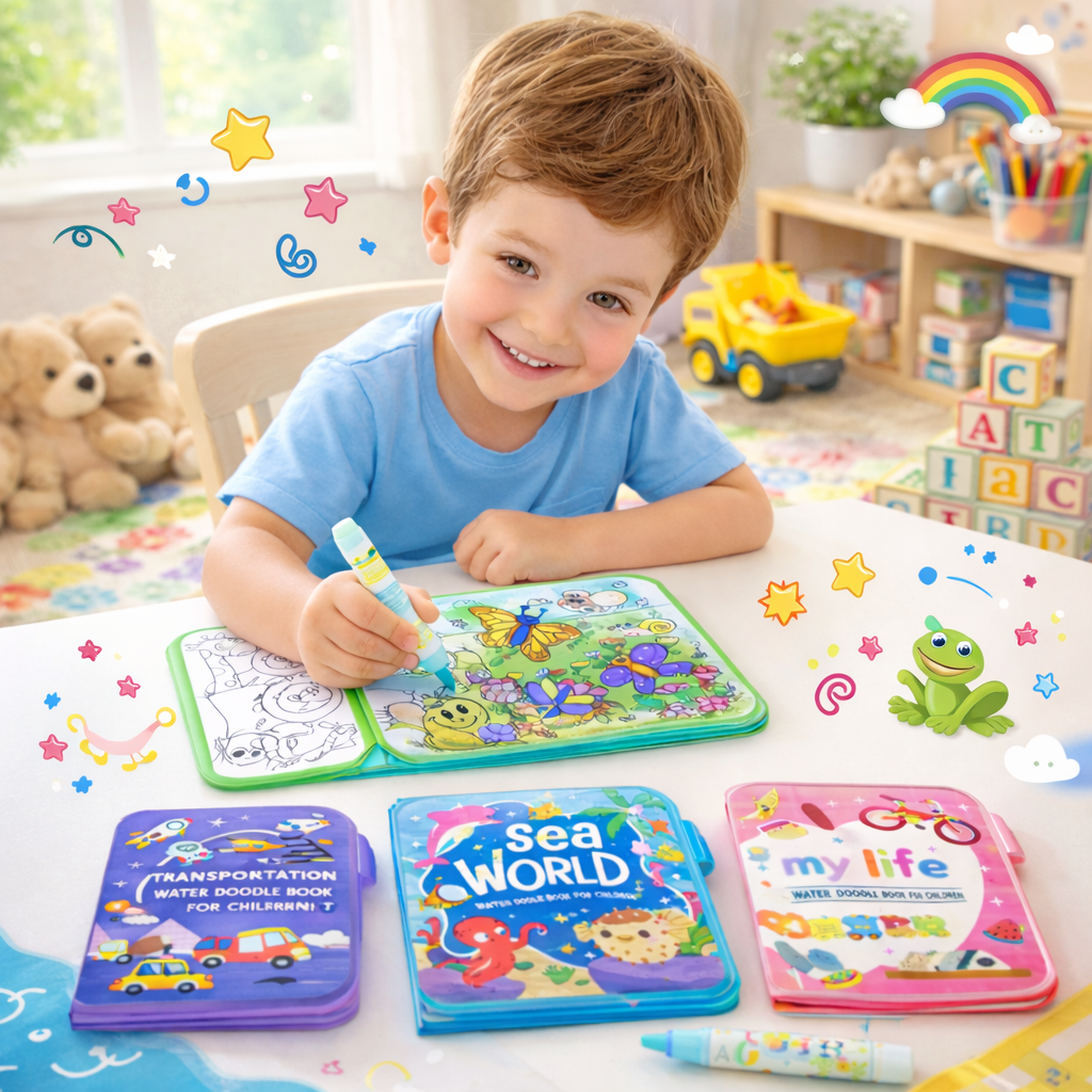 SplashJoy - Mess-Free Coloring Fun that Fades and Repeats