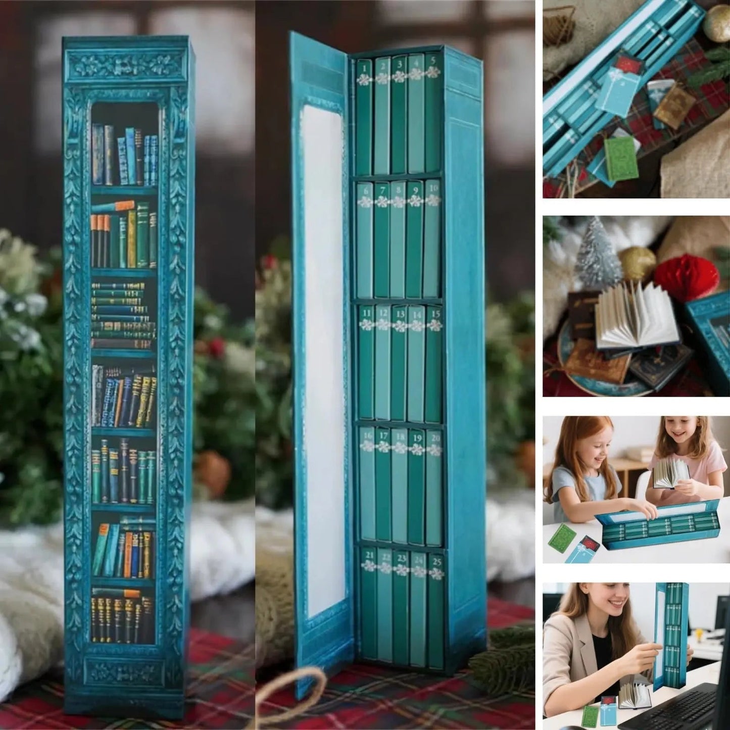 ClassicReads™ Mini Book Advent Calendar with 25 Timeless Stories