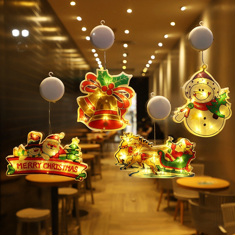 1+1 FREE | Festive Christmas Window Hanging Lights for Holiday Decor