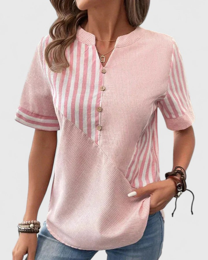 EleganceFlow - Sophisticated Women's Blouse