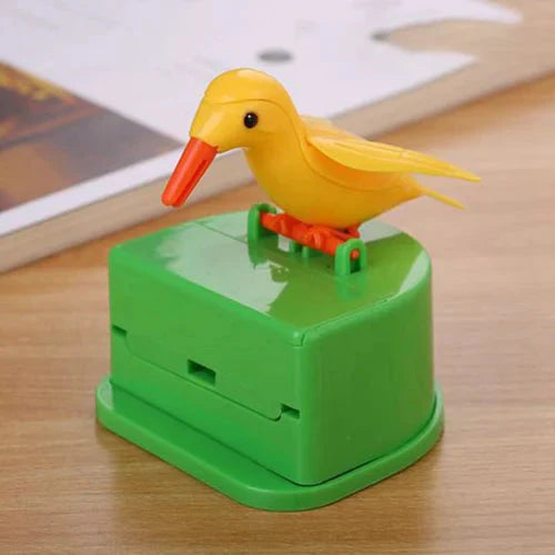 CozyNest™ - Perching Bird Toothpick Holder Dispenser
