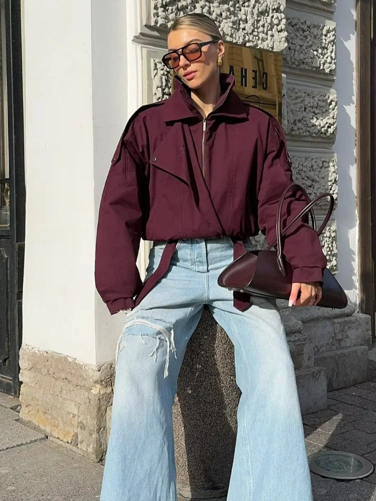 Lightweight Quilted Bomber Jacket