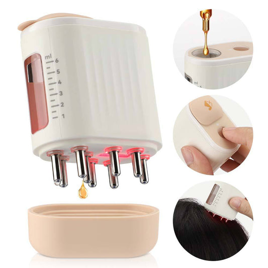 Electric Scalp Massager with Hair Growth Therapy and Vibration