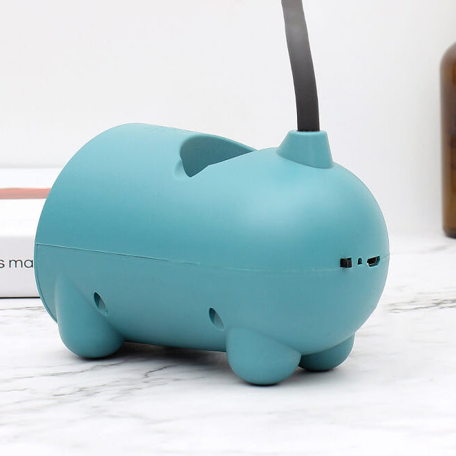 Modern LED Desk Lamp with Pen Holder and Touch Control